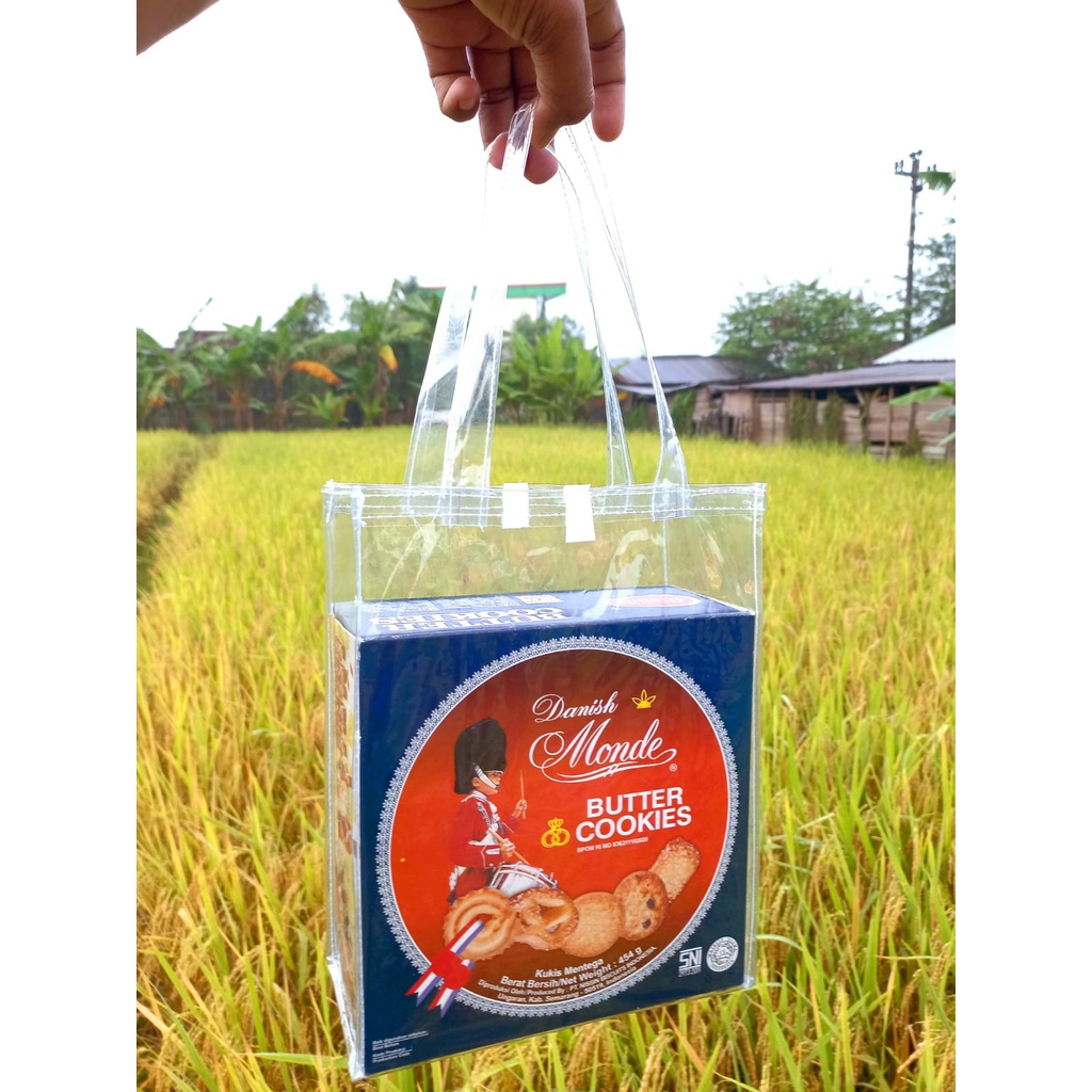 

Tas Mika Hampers P20xL10xT25 Goodie Bag Bening Transparan