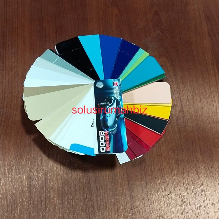 $$$$] KATALOG CAT MOBIL KIPAS NIPPE 2000 NIPPE2000 KARTU WARNA COLOR CARD