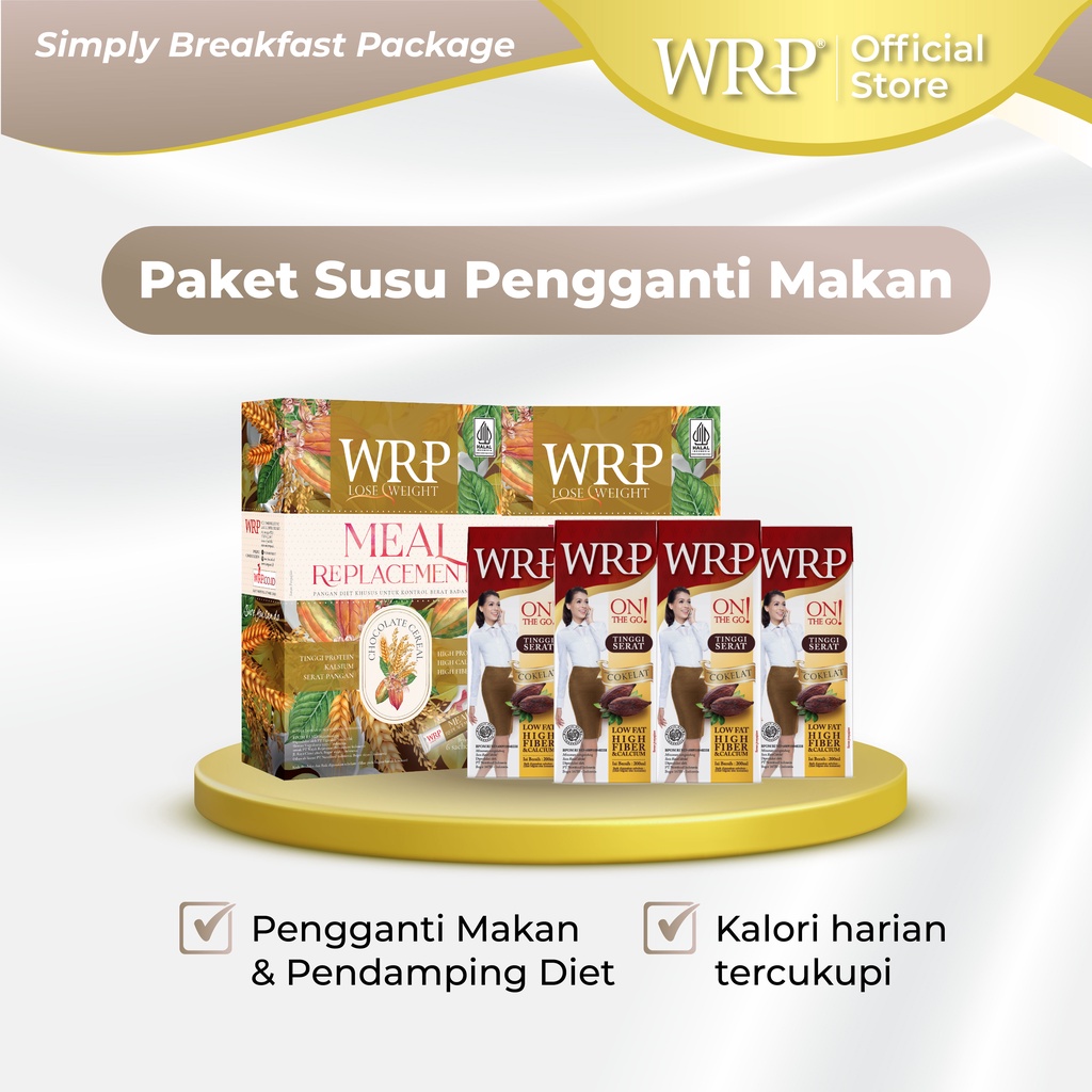 WRP Simply Breakfast Package - Paket Susu Pengganti Makan