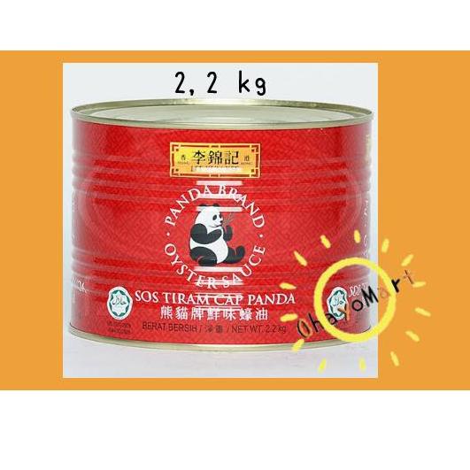 

Larismanis LKK saus tiram kaleng cap panda/ oyster sauce/ LEE KUM KEE 2,2kg