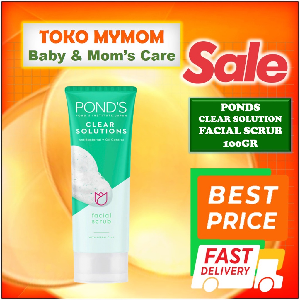 [BPOM] Ponds Facial Foam 100gr / White Beauty / Bright Beauty (Pink) / Pure Bright (Hitam) / Facial Scrub Clear Solution (Hijau) / Face Wash / Facial Wash / Sabun Cuci Muka / Pond's / Pond / MY MOM