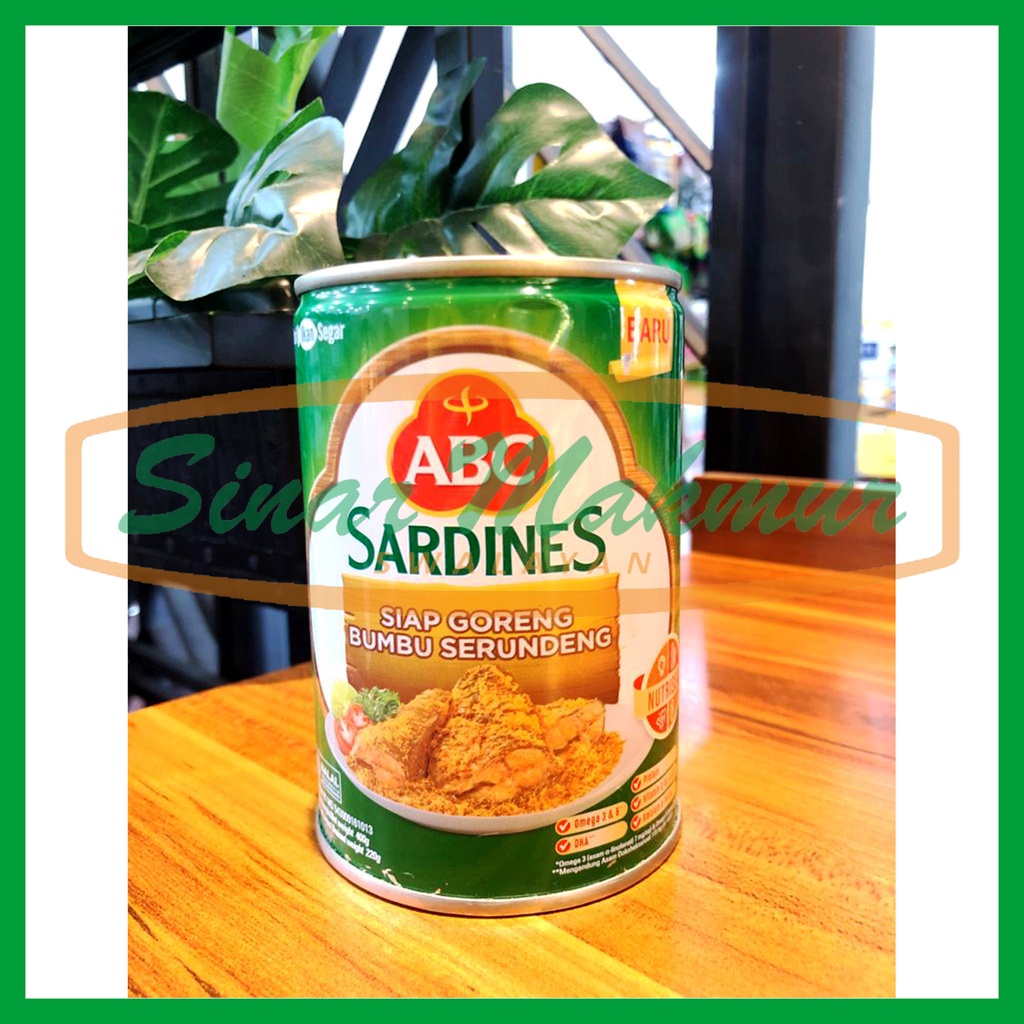 

ABC Sarden Goreng Bumbu Serundeng 400gr/155gr