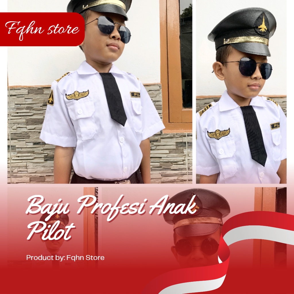 Baju Profesi Anak/Baju Pilot Anak Laki