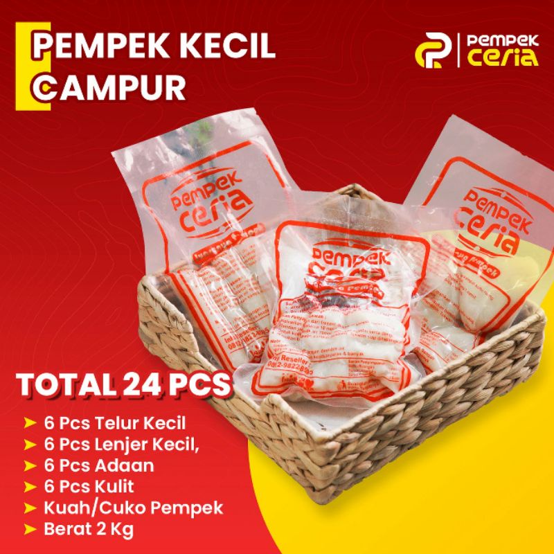 

Pempek Kecil 24 pcs Frozen/Vakum - Pempek Ceria