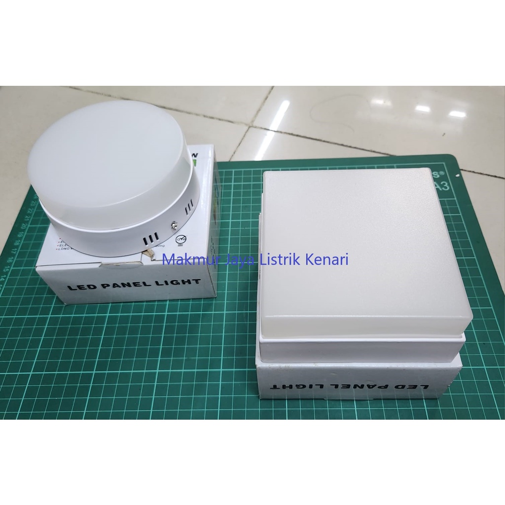 LAMPU LED PANEL DOWNLIGHT OUTBOW BULAT KOTAK ACRYLIC 12 WATT 18 WATT