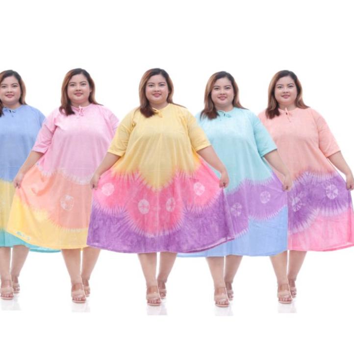 ➣ Daster Super Jumbo Ld 150 Lebih / Daster Payung Super Jumbo Bahan Kaos LD 160 / Dress Big Size Ld 