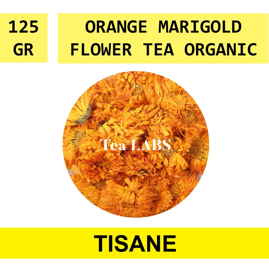 

Teh Bunga Orange Marigold / Calendula Flower Tea 125 GRAM