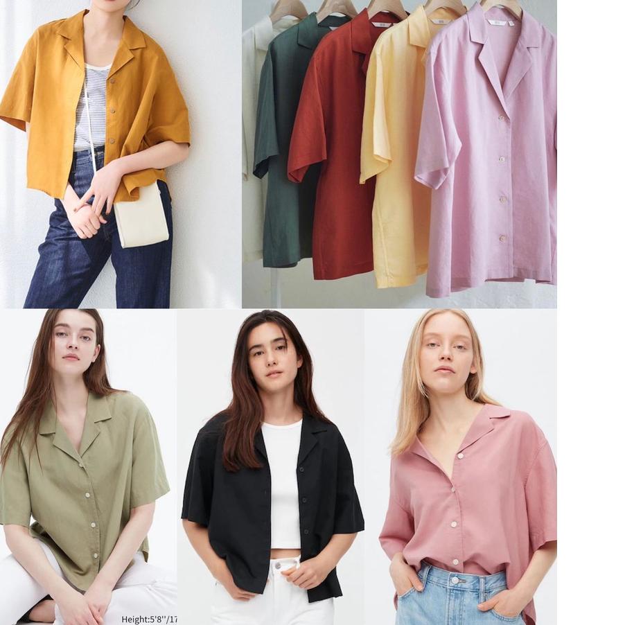 Ω Uniqlo Linen Blend Shirt ➽