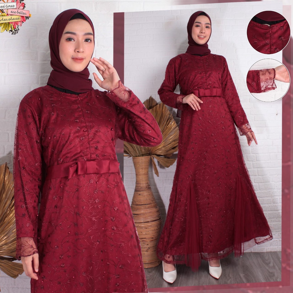 GAMIS LEBARAN / DRESS LEBARAN / MAXI DRESS / MAXI ANGEL