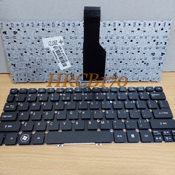 Keyboard Notebook Acer Aspire ONE 756 725 726 Series HITAM -HRCB