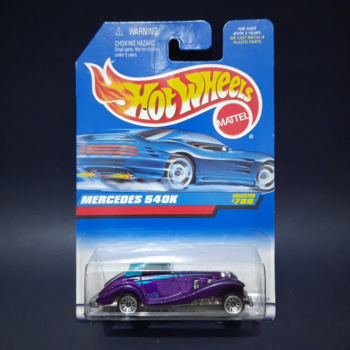 HOTWHEELS MERCEDES 540K BLUE TERLARIS