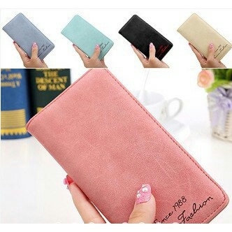 dompet panjang wanita  motif Vintage 1988  CREAM J4G0 excluesiv premium korean high quality viral mo