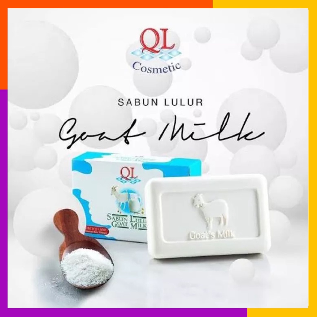 QL Cosmetic - Sabun Lulur Goat Milk 100g BPOM✔️