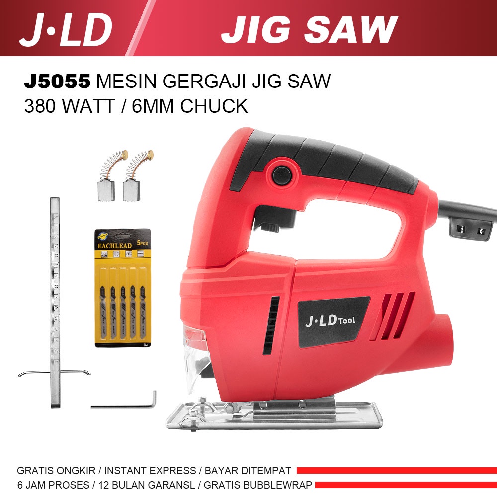JLD Mesin Gergaji Kayu - Triplek JLD J5055C Jig Saw JLD J5055C Mesin Potong Kayu Jig Saw