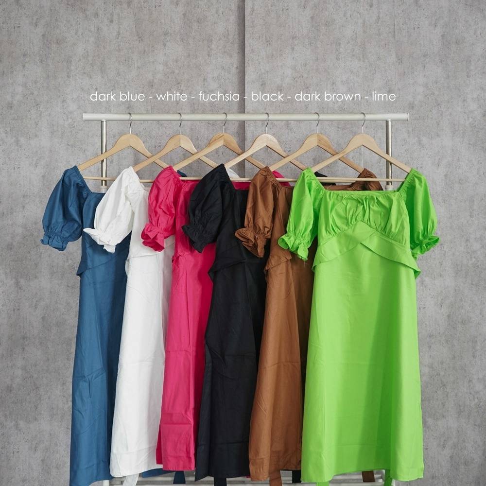Premium Irdina Ribbon Dress TH 448 COTTON
