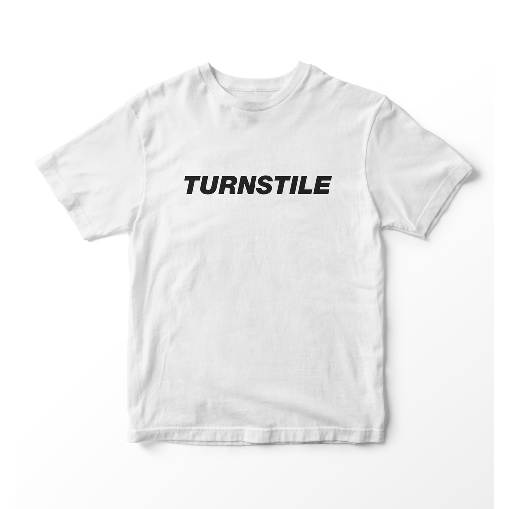 T-Shirt Turnstile - White Kaos