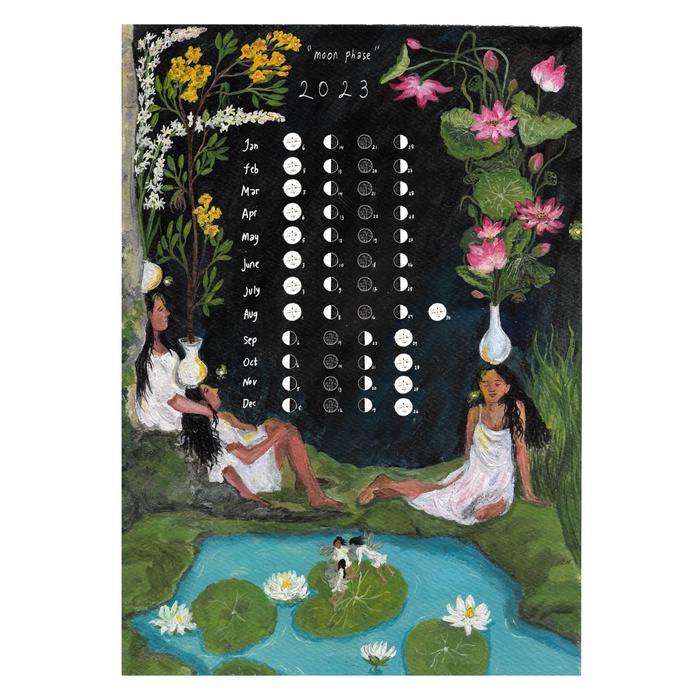 

Pasti Gelap Dan Pasti Terang Juga" Kalender Fase Bulan 2023 Star Seller