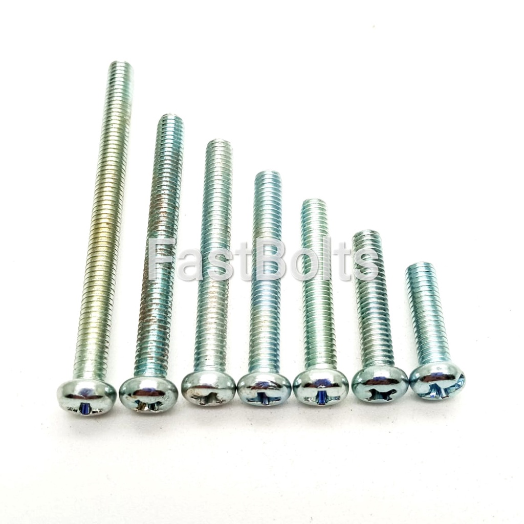 Baut JP 4 x 30 / Baut JP M4 / Baut Obeng Plus Kunci 7