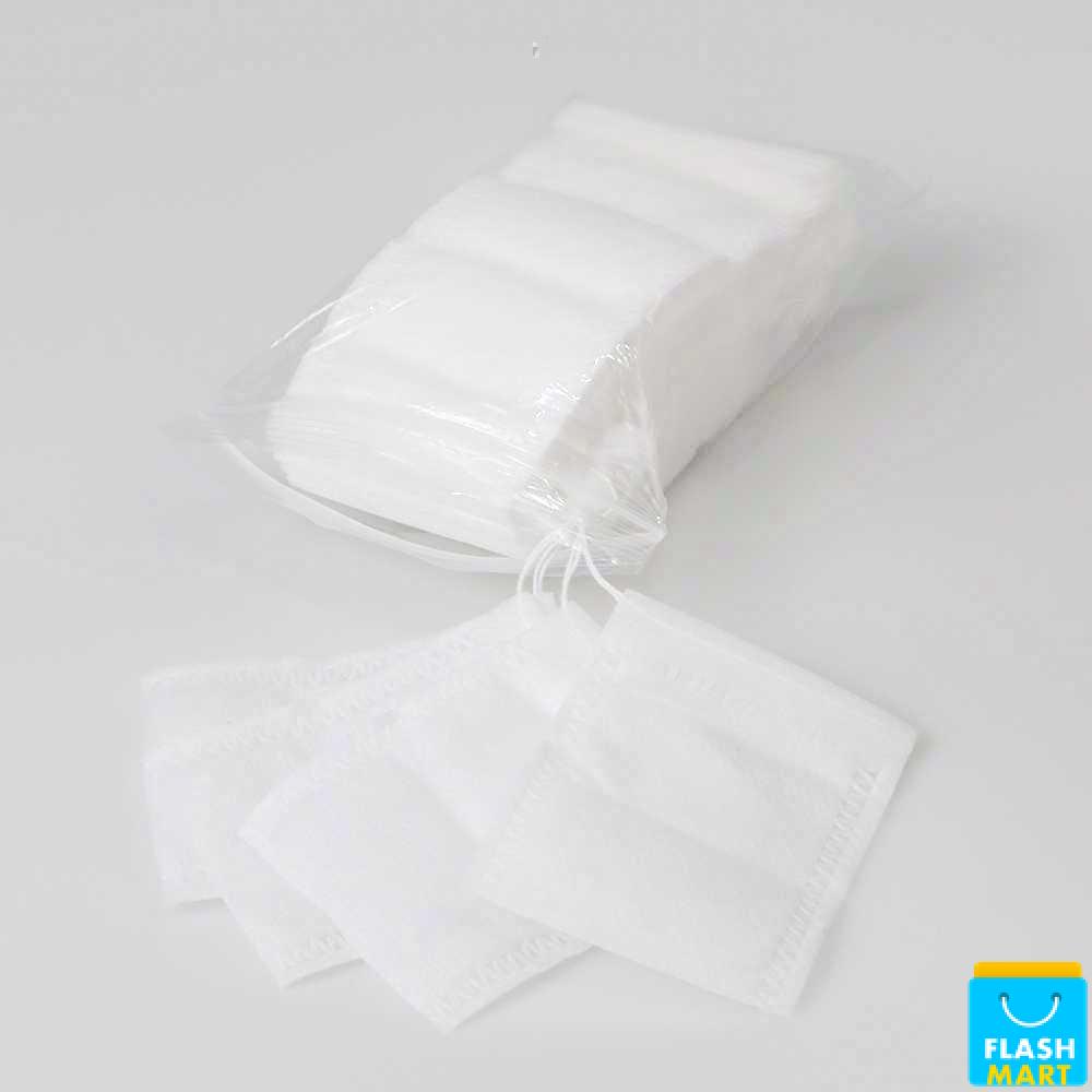 Flashmart Kantong Teh Celup Kosong Teabag 5.5x7cm 100 PCS - T110