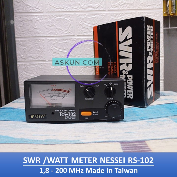 SWR /WATT METER NISSEI RS-102 NEW