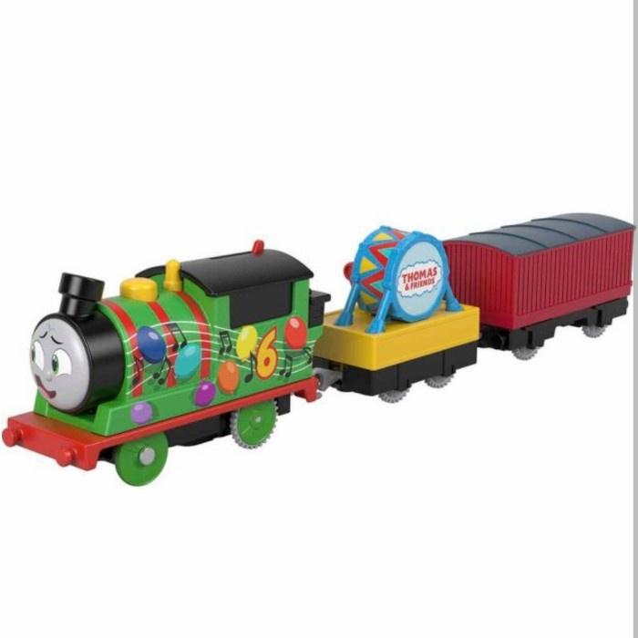 Thomas & Friends Party Train Percy Motorized Engine #Original