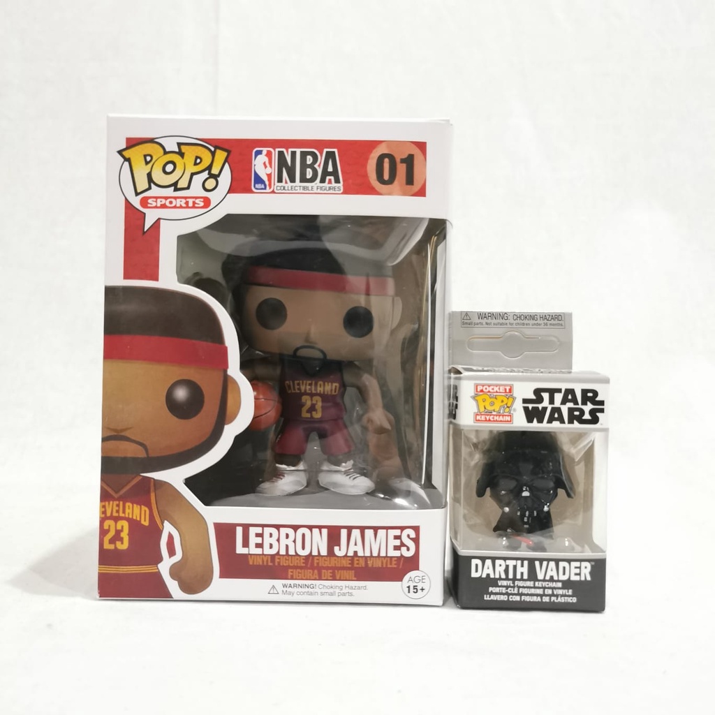 FIGURE FUNKO POP NBA 01 LEBRON JAMES RED JERSEY