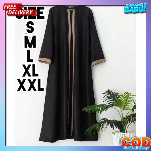Dress Pesta Kondangan Kekinian Sarii Gmis Ibu2 Gamis Lebaran Wsnita Gams Pakaian Raya Murah Buju Fas