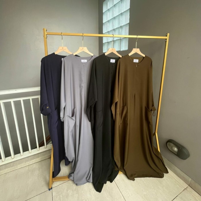 Halaandshop- Sale Abaya Olmali By Aishmadina (Please Check Before Order)