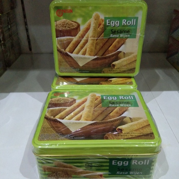 

Nissin Egg Roll Wijen 300gr