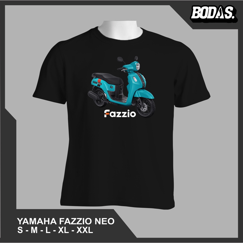 KAOS DISTRO OTOMOTIF MOTOR YAMAHA FAZZIO NEO TOSCA