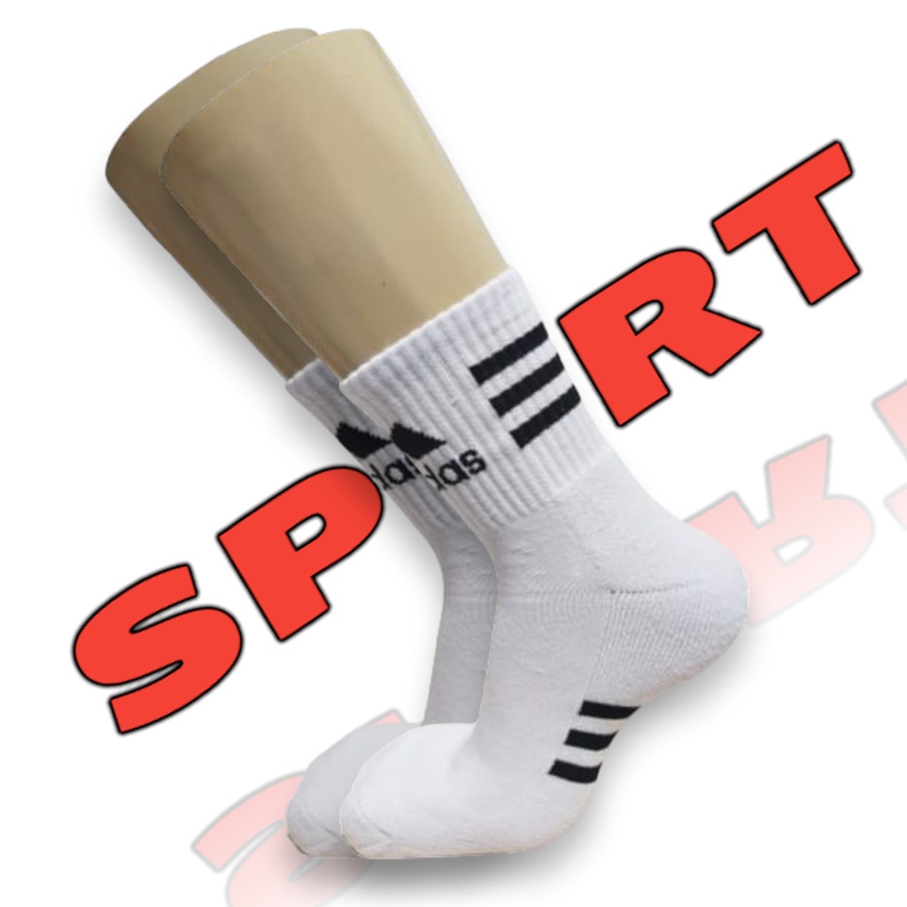 Kaos Kaki Sport PE TERRY  Tebal Dan Empuk/Kaos Kaki Sepeda/Kaos Kaki Olahraga/Kaos Kaki Badminton