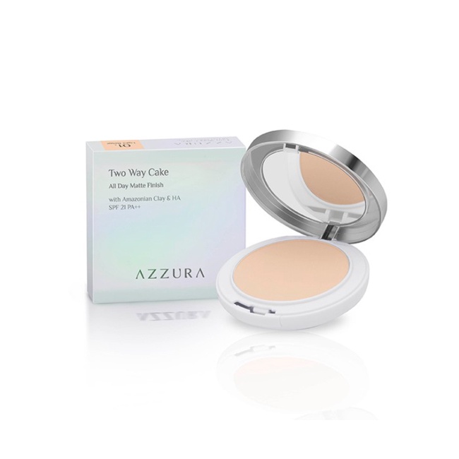 AZZURA Two Way Cake Bedak Foundation Spf 21