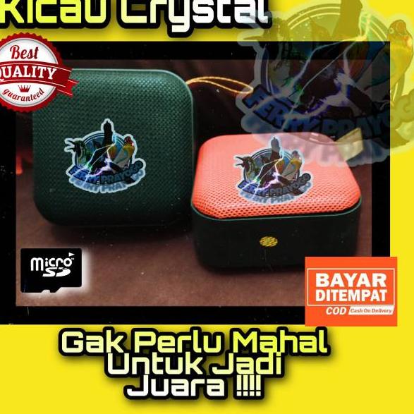 ☜ Speaker mp3 Masteran Burung Kicau Crystal ❅