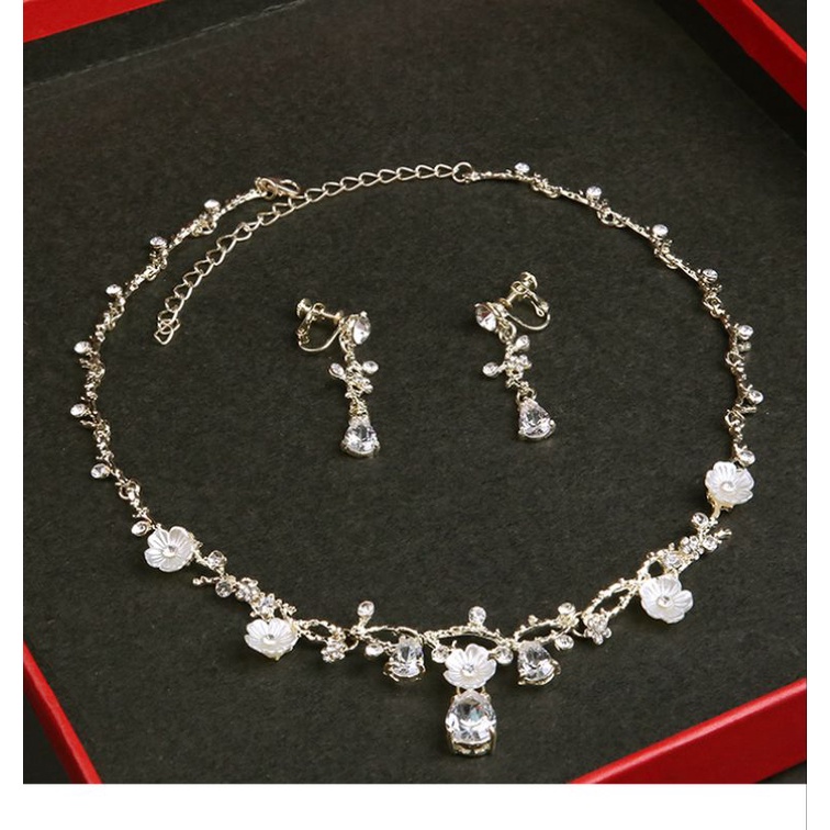 Crystal Necklace - Kalung Fashion - Aksesoris Pengantin