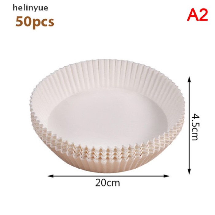 

Terlaris Pq007 Hel Air Fryer Disposable Paper Liner Non-Stick Mat Steamer Round