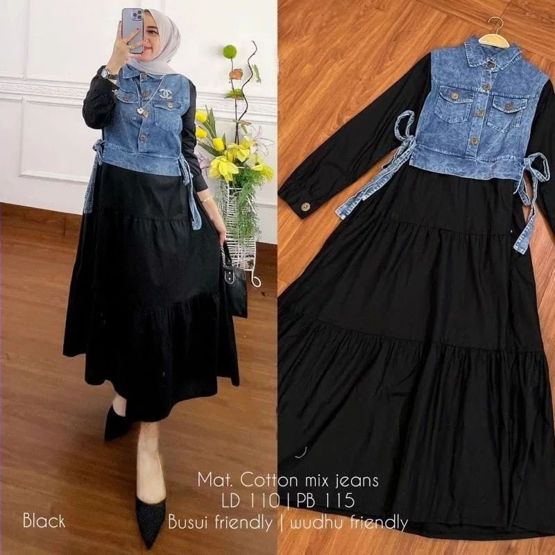 Baju Gamis Mewah Dewasa Import Raisa Maxy Premium Wanita Perempuan Baju Muslim Gsmis Cewek Pesta Kon