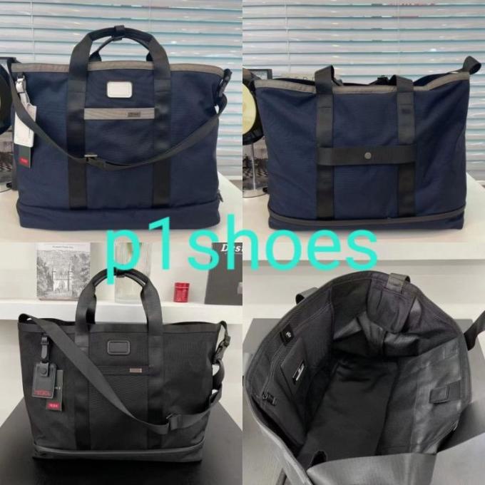 Bags Tas Tumi Alpha 3 Carryall Tote Mirror Selempang Travel Bag Kiara.Kach