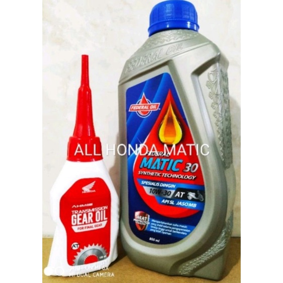 Federal Oli Oli Federal Matic + Oli Gardan Honda 120ml
