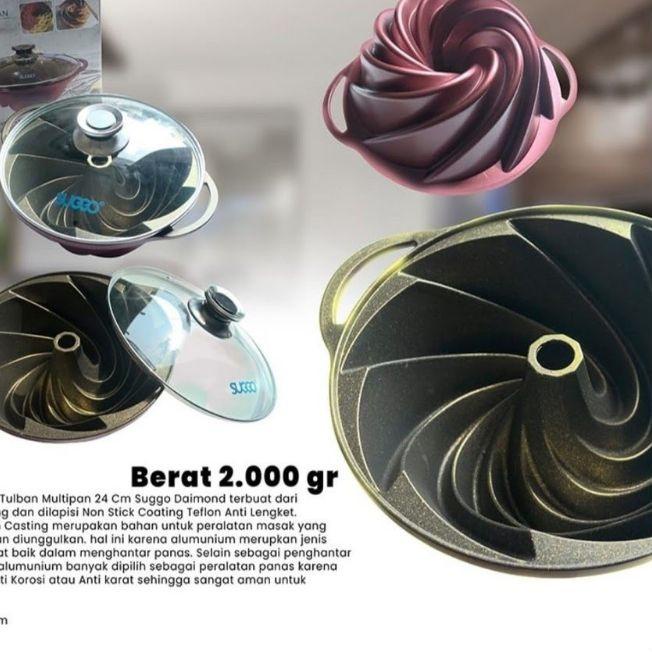 ✶ CETAKAN BOLU TULBAN MULTIPAN SUGGO / LOYANG TULBAN SPIRAL & DIAMOND ✯