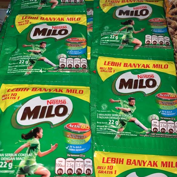 

Larismanis Milo Activ-Go Renceng 22gr x 10 sachet. 22 gram