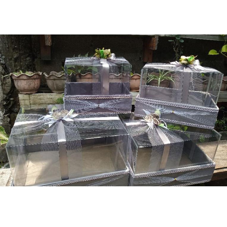 

そ BOX KOTAK SESERAHAN HANTARAN MIKA PERNIKAHAN LAMARAN PARSEL BINGKISAN 1 SET ISI 4 BOX TELAH HADIR 30B