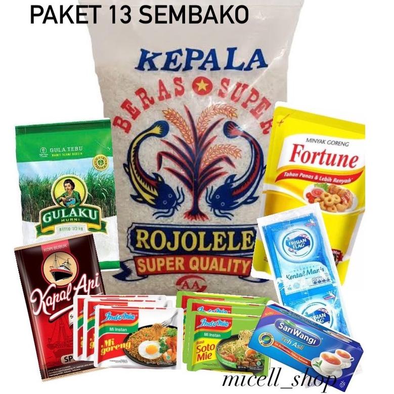 

♤ PAKET 13 PAKET SEMBAKO SUPER MURAH ♦