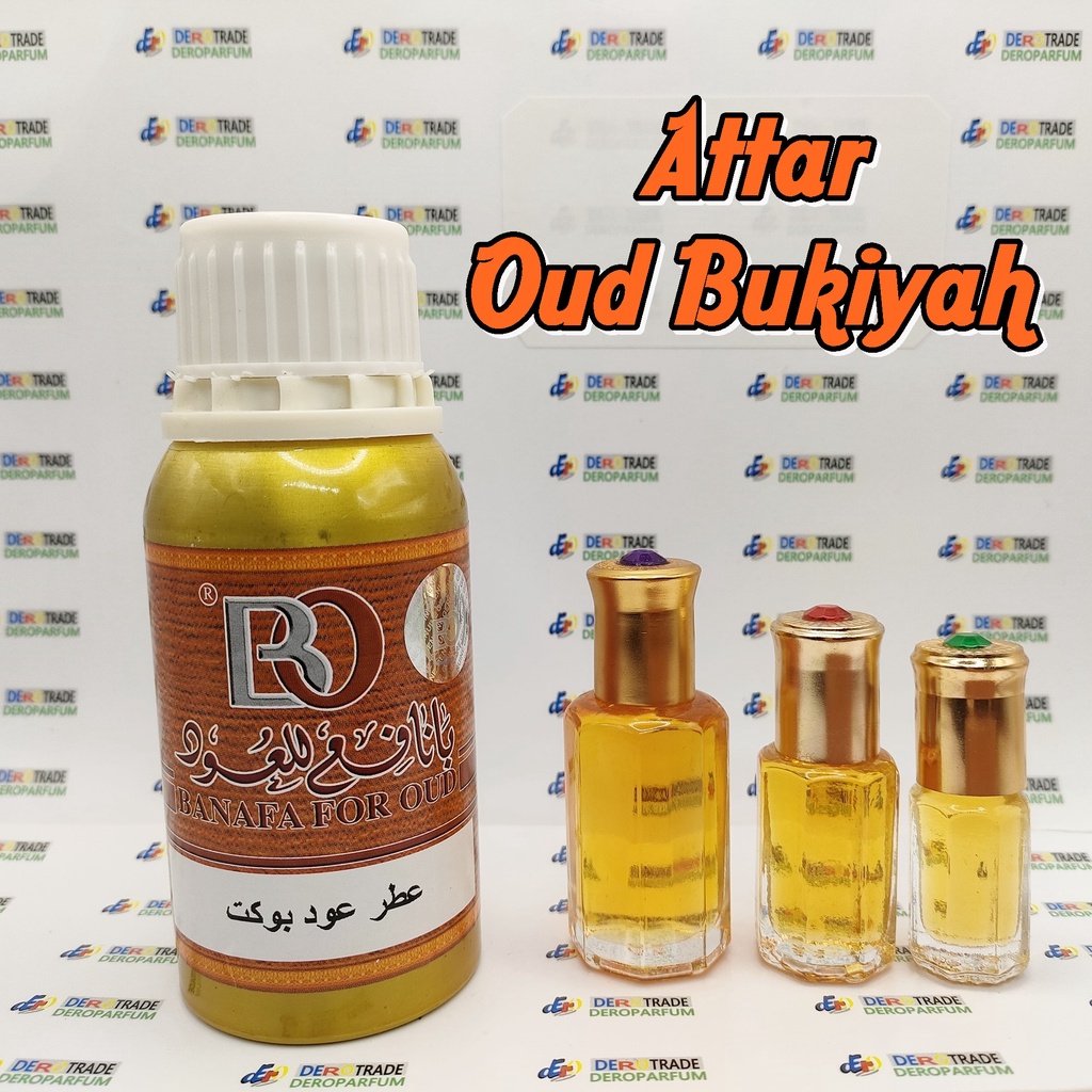 PARFUM ATTAR OUD BUKIYAH BY BANAFA FOR OUD BIBIT MINYAK WANGI ORIGINAL