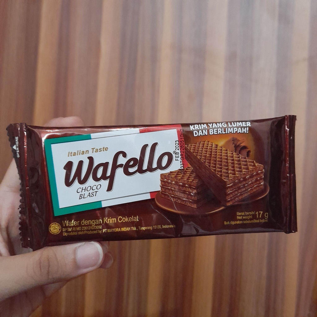 

ROMA Wafello Wafer Italia Choco Blast Pack 117gr