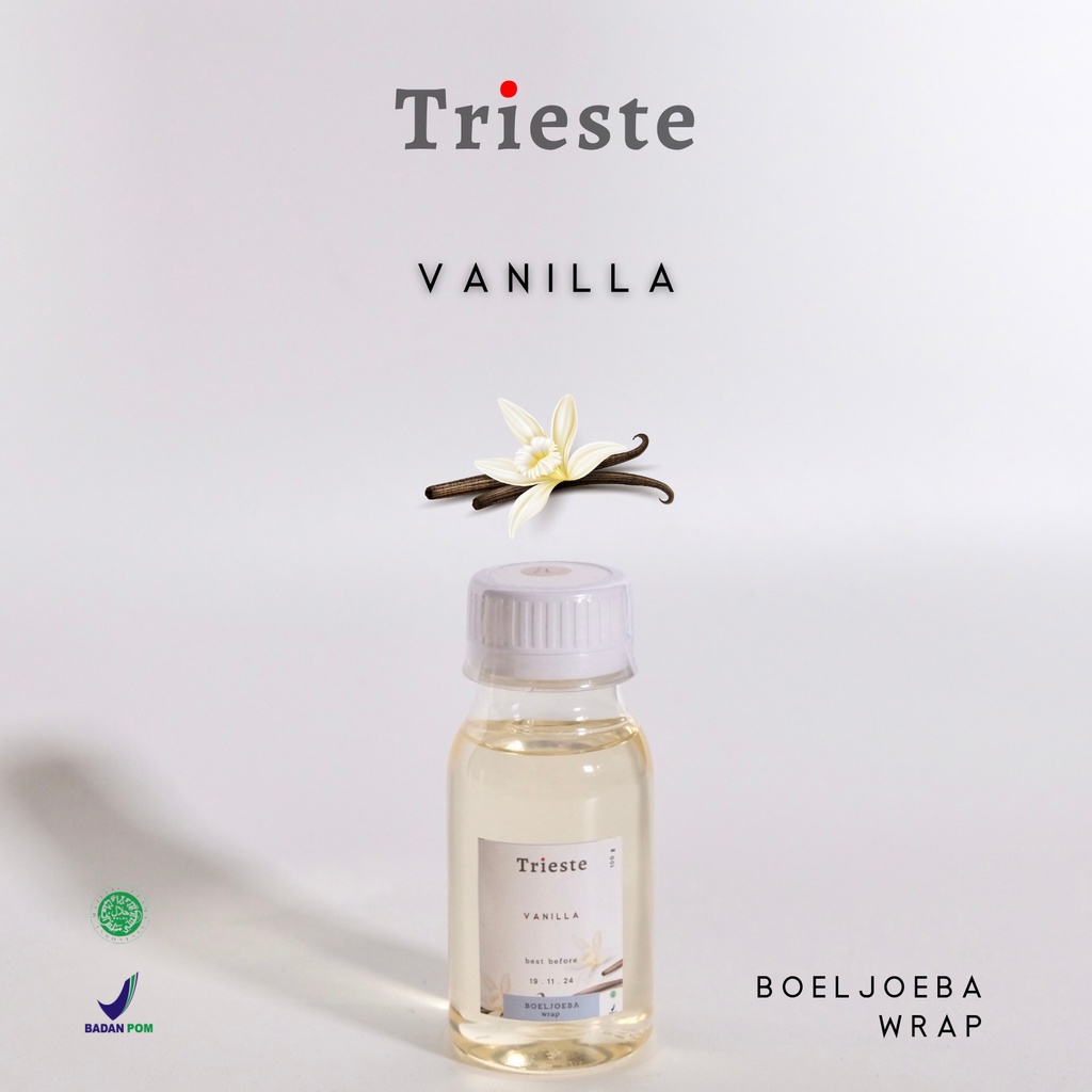 Trieste Vanilla Syrup Repack [30, 50, 100] g