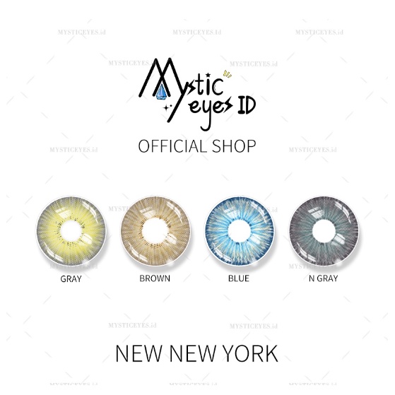 MYSTIC EYES New York Normal Eyes Series 14,2mm Soflens - Soflen Mata Anti Kering