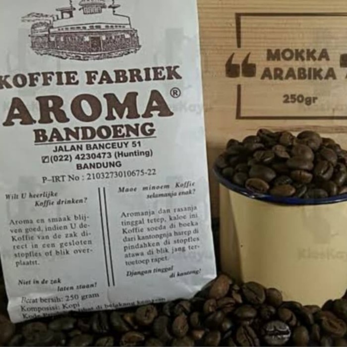 

Kopi Aroma Bandung - Moka Arabika - Kasar