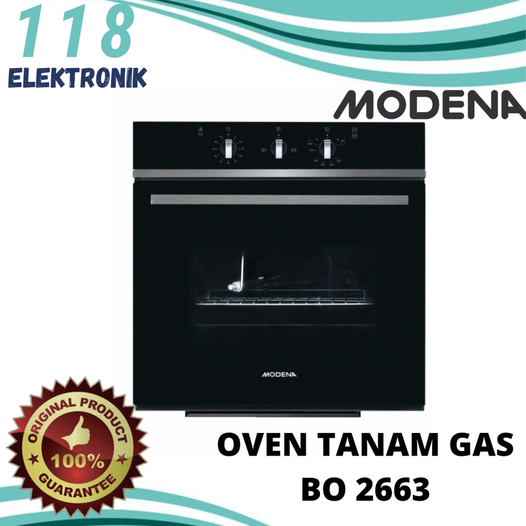 Modena Oven Gas Tanam BO 2663