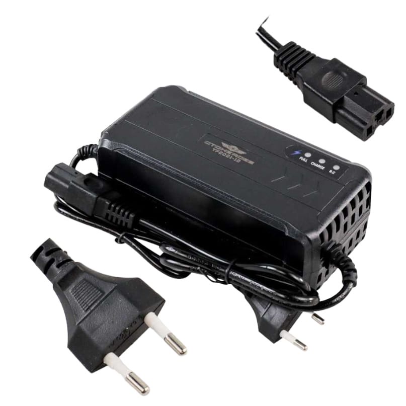 CARGER CASAN AKI ACCU 48V 190W Charger Baterai Aki Motor Skuter Elektrik 48 V 20 AH - YF2021-12/Pengisi daya baterai aki motor ini dapat menghasilkan daya 48 V 20 AH