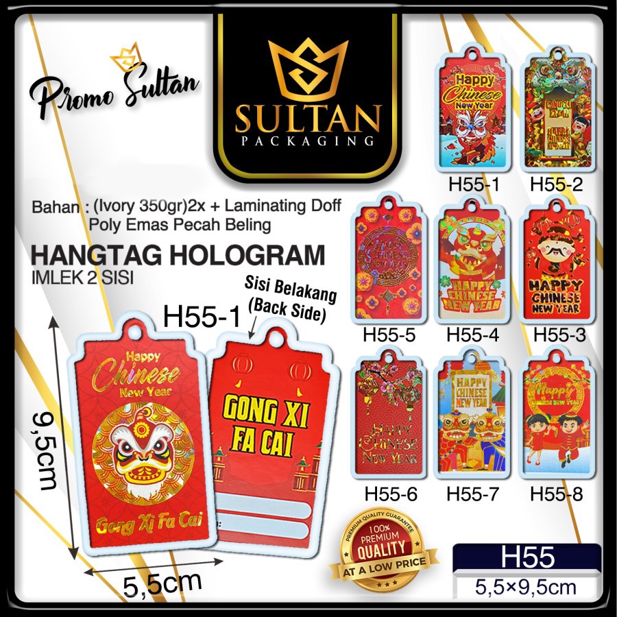 

Hangtag Gong Xi Fat Chai|Hangtag Imlek|Ivory|Murah|Hangtag Chinese New Year|5.5x9.5|H55
